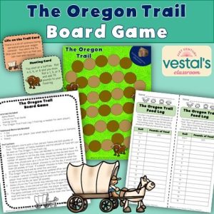 Oregon Trail Board Game