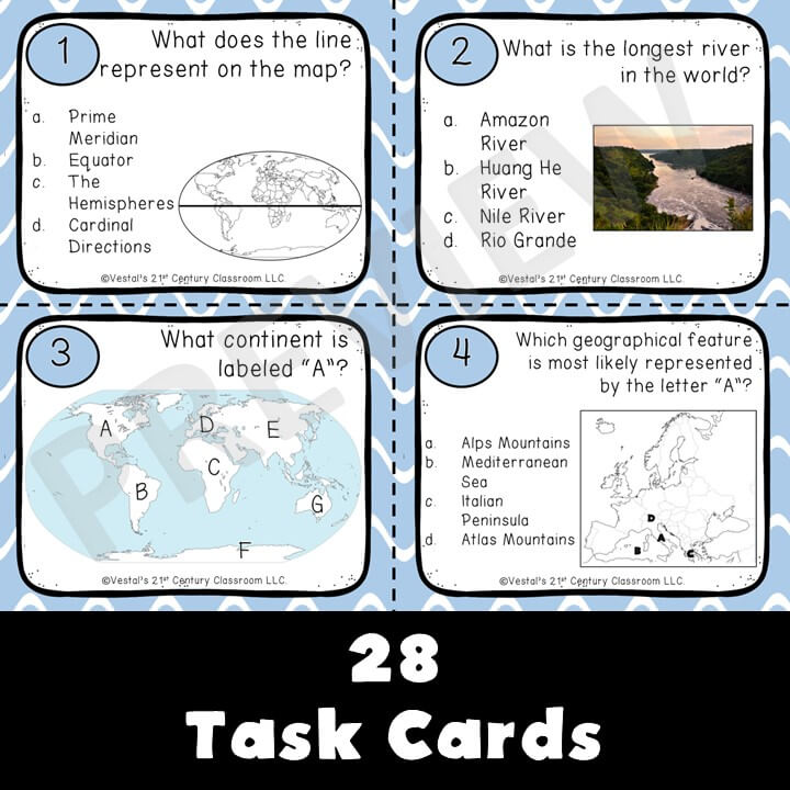 world-geography-task-cards-p2