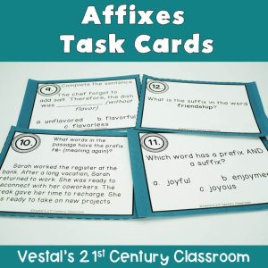 Affixes Task Cards