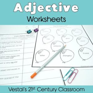 Adjective Worksheets