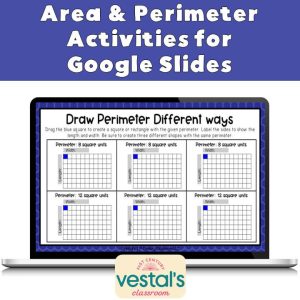 Area and Perimeter Digital Activities for Google Slides
